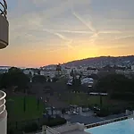 T2 Bord De & Piscine - Vue Parc Exflora Antibes